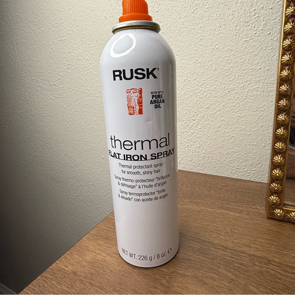 NEW Rusk Thermal Flat Iron Spray